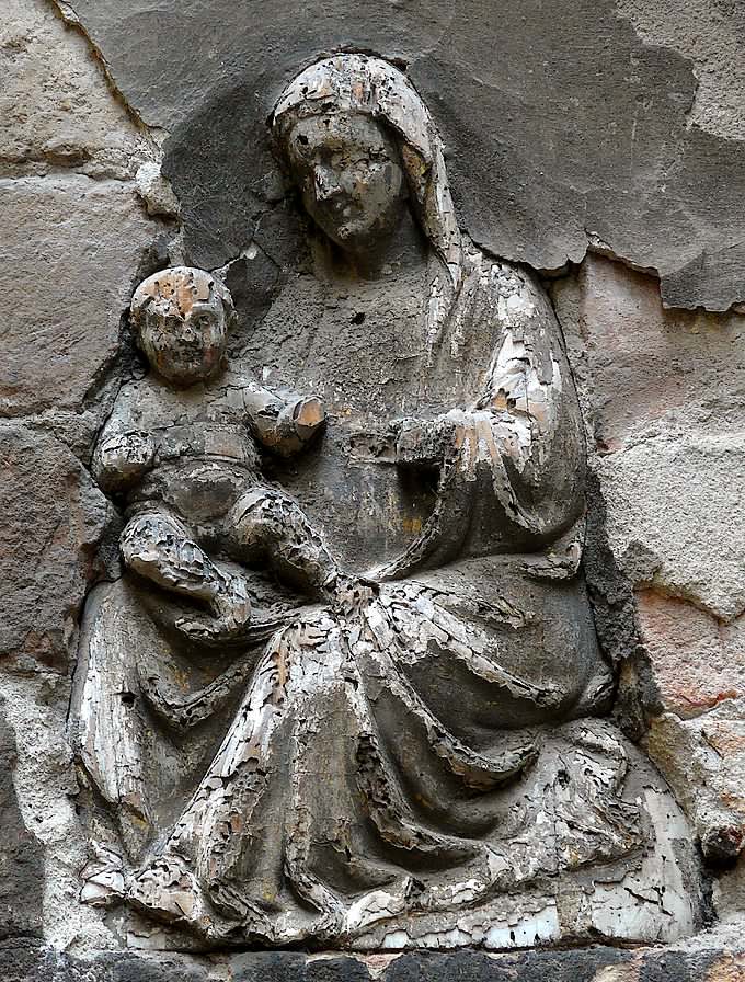 Vierge de l'Humilité calle del forno à Venise