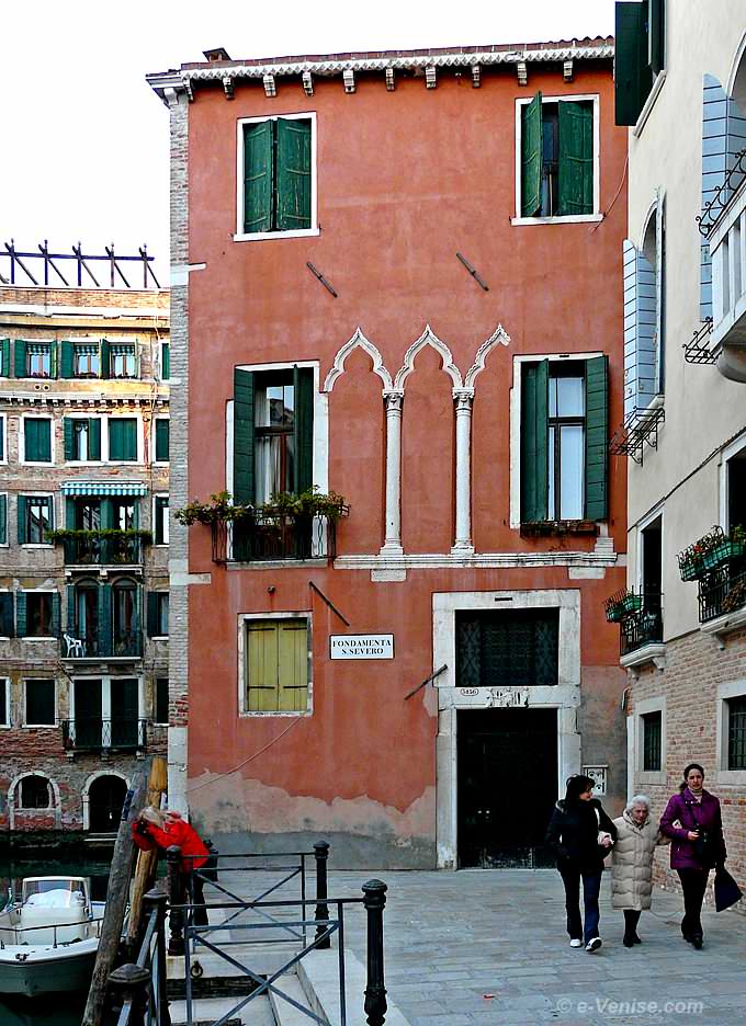 palazzo Donà Ottoboni 5136 Fondamenta San Severo dans le Castello à Venise