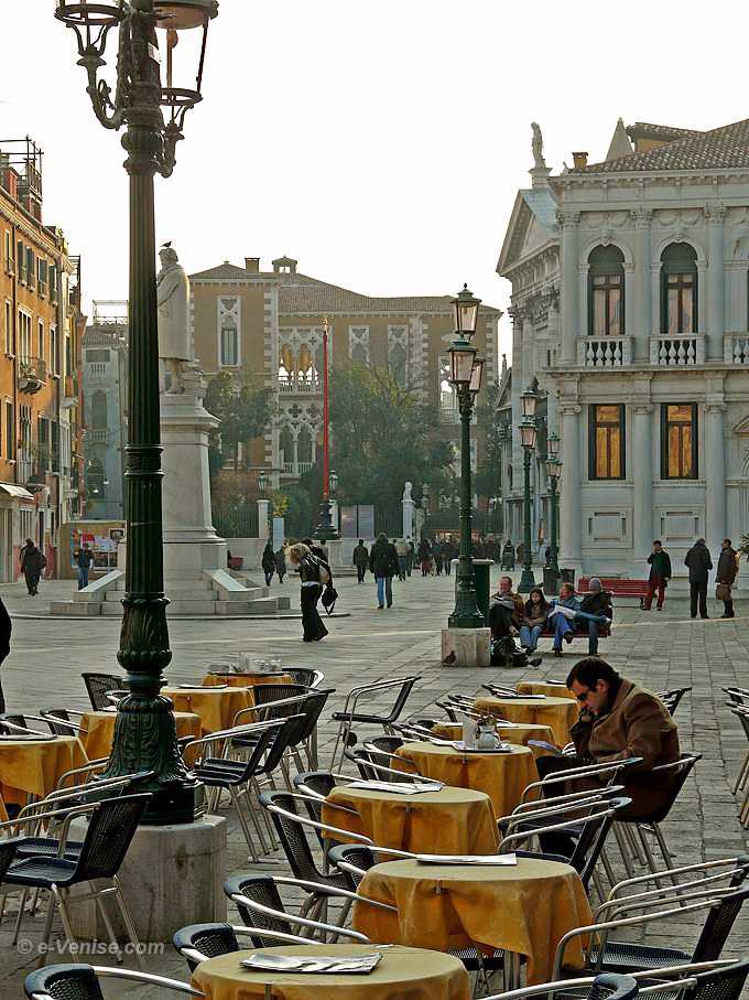 campo Santo Stefano dans le sestiere de Saint Marci Venise