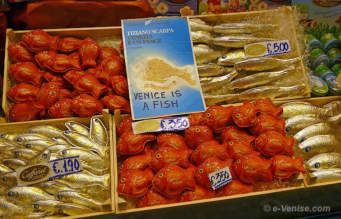 poissons de Pâques à Venise