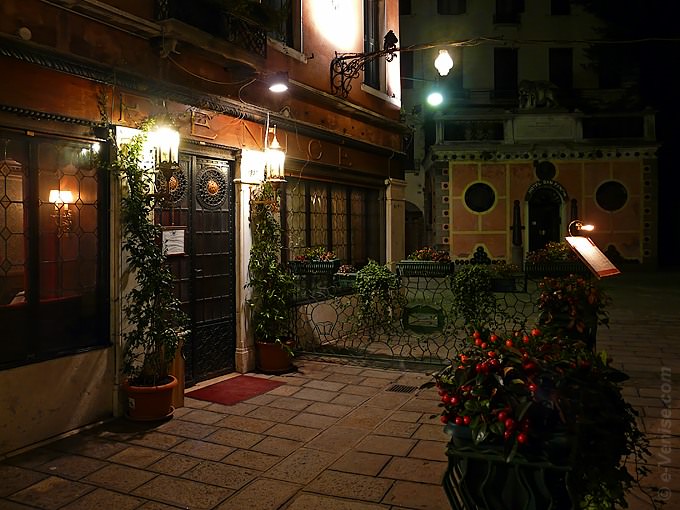 restaurant Taverna La Fenice à Venise San Marco