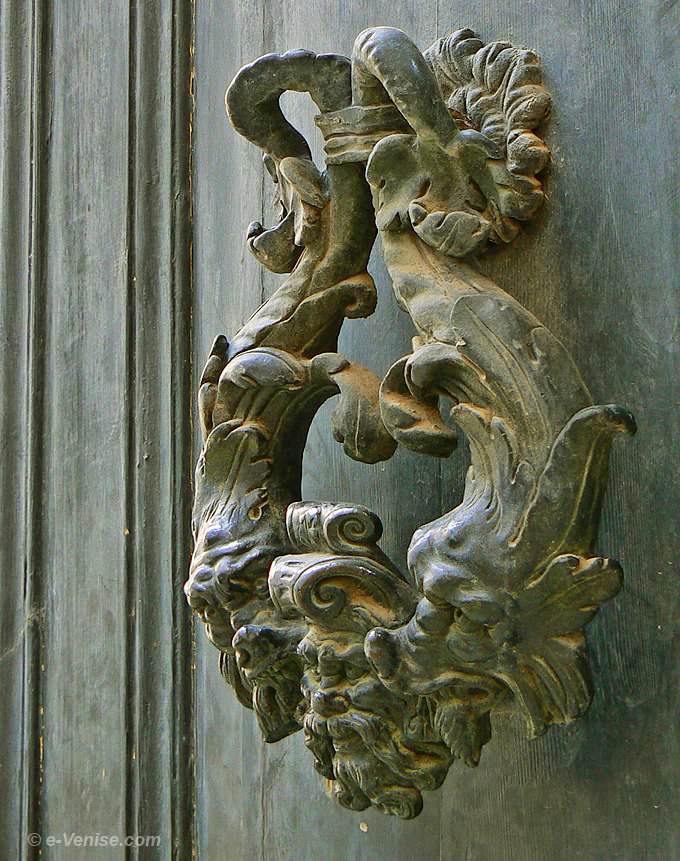 poignée de porte à Venise