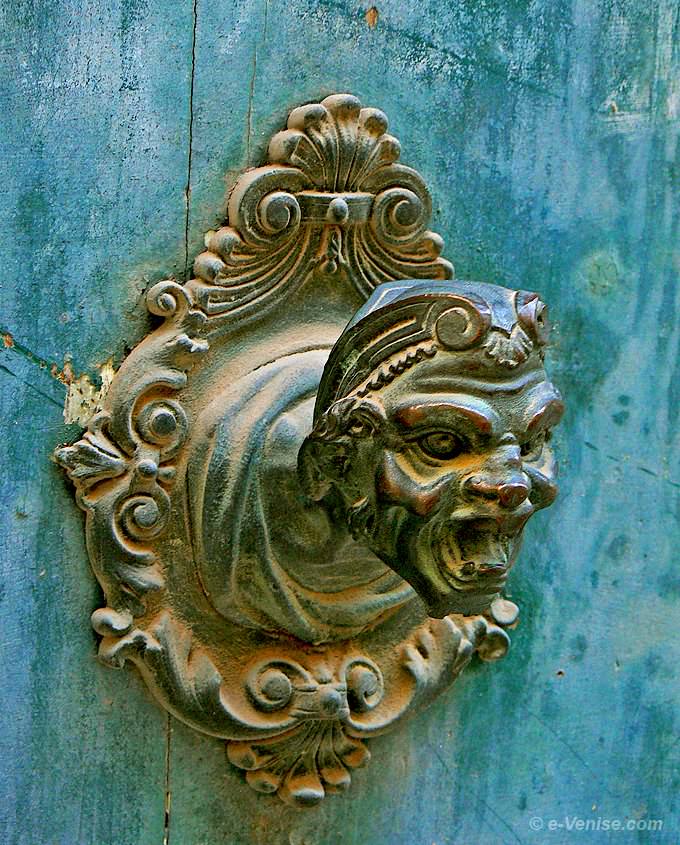 poignée de porte à Venise