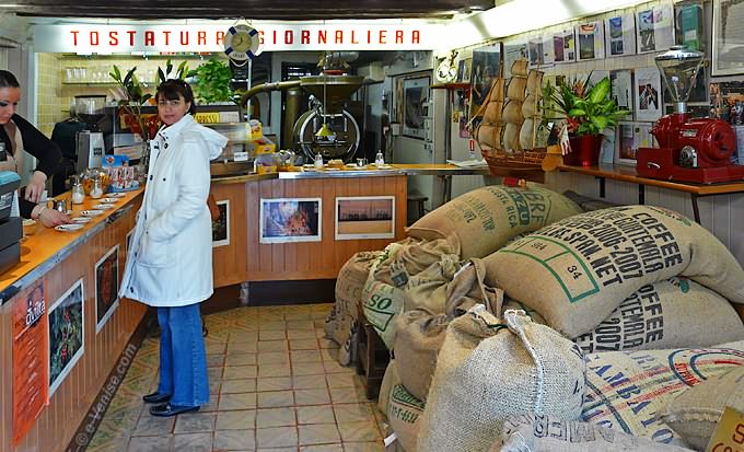 café Marchi à Venise rio Terra San Leonardo