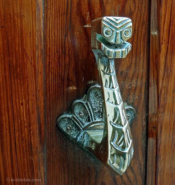 poignée de porte Fondamenta del Remedio à Venise