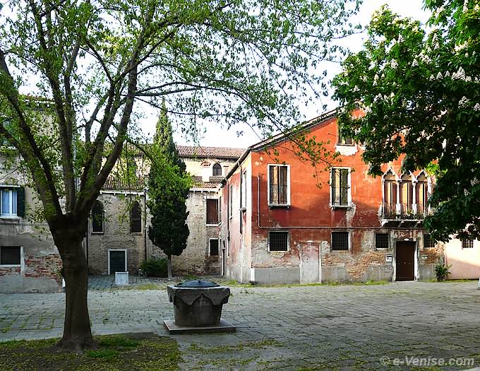 campiello del Piovan dans le Castello à Venise