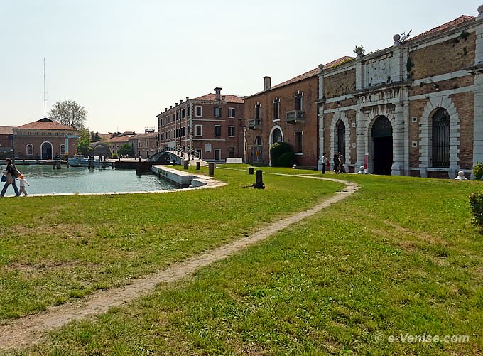 Arsenal de Venise, le batiment qui abritait le Bucentore