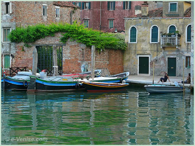 canal de San Piero du Castello à Venise