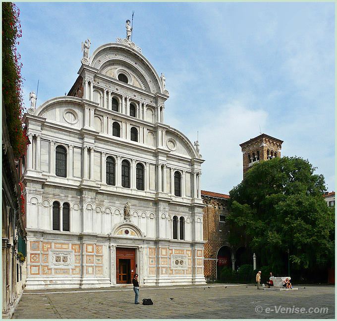 église de San Zaccaria dans le sestier de Castello  à Venise