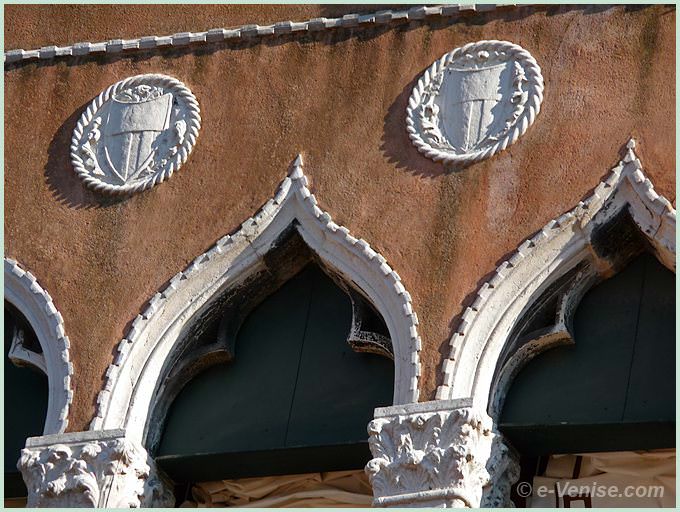 Palais Priuli à Venise sur le Campo de San Severo dans le Castello 