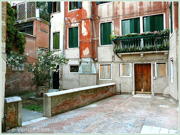 Corte Sant' Andrea dans le Sestiere de San Marco à Venise