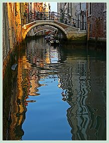 Le rio de la Panada, devant le très joli palais Soranzo Van Axel dans le Cannaregio à Venise