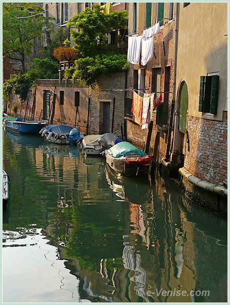 rio de San Francesco de la Vigna dans le Castello à Venise