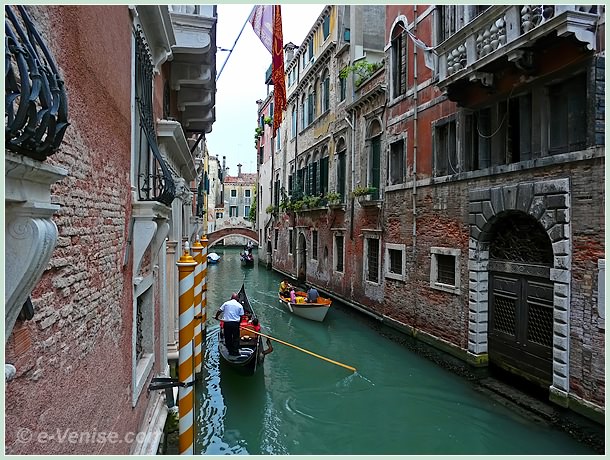 Le rio del Pestrin dans le Castello à Venise