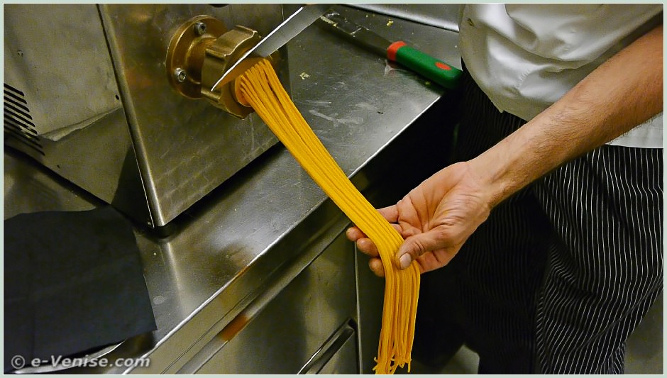 Fabrication du spaghetti