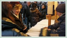 La Fête de la Madonna de la Salute à Venise.