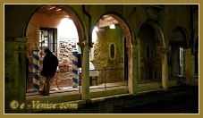 Le Sotoportego del Tagiapiera, le long du rio de San Felice, dans le sestier du Cannaregio à Venise.