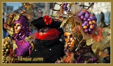Masques et Costumes Place Saint Marc au Carnaval de Venise 2012