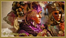 Masques et Costumes Place Saint Marc au Carnaval de Venise 2012