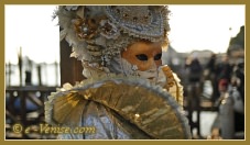 Masques et Costumes Place Saint Marc au Carnaval de Venise 2012