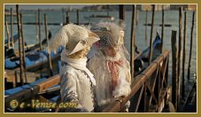 Masques et Costumes Place Saint Marc au Carnaval de Venise 2012