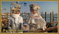 Masques et Costumes Place Saint Marc au Carnaval de Venise 2012