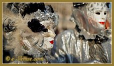 Masques et Costumes Place Saint Marc au Carnaval de Venise 2012