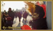 Masques et Costumes Place Saint Marc au Carnaval de Venise 2012
