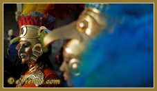 Masques et Costumes Place Saint Marc au Carnaval de Venise 2012
