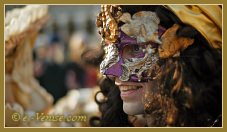 Masques et Costumes Place Saint Marc au Carnaval de Venise 2012