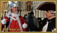 Masques et Costumes Place Saint Marc au Carnaval de Venise 2012