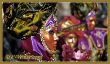 Carnaval de Venise 2012, masques et costumes place Sant Marc