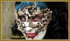 Masques et Costumes Place Saint Marc au Carnaval de Venise 2012