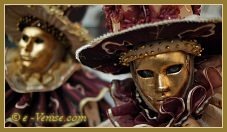 Masques du Carnaval de Venise 2012 de San Zaccaria à San Giorgio