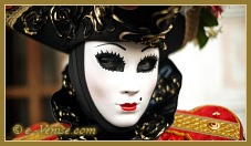 Masques du Carnaval de Venise 2012 de San Zaccaria à San Giorgio