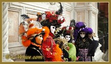 Masques du Carnaval de Venise 2012 de San Zaccaria à San Giorgio