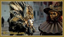 Masques du Carnaval de Venise 2012 de San Zaccaria à San Giorgio