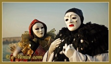 Masques du Carnaval de Venise 2012 de San Zaccaria à San Giorgio