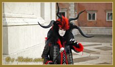 Masques du Carnaval de Venise 2012 de San Zaccaria à San Giorgio