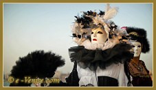 Masques du Carnaval de Venise 2012 de San Zaccaria à San Giorgio
