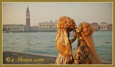 Masques du Carnaval de Venise 2012 de San Zaccaria à San Giorgio