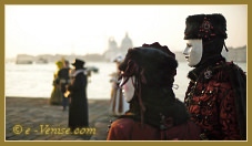 Masques du Carnaval de Venise 2012 de San Zaccaria à San Giorgio