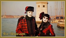 Masques du Carnaval de Venise 2012 de San Zaccaria à San Giorgio
