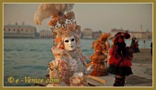 Masques du Carnaval de Venise 2012 de San Zaccaria à San Giorgio