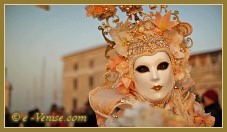 Masques du Carnaval de Venise 2012 de San Zaccaria à San Giorgio