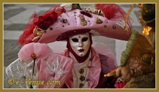 Masques du Carnaval de Venise 2012 de San Zaccaria à San Giorgio