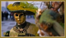 Masques du Carnaval de Venise 2012 de San Zaccaria à San Giorgio