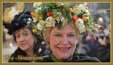 Carnaval de Venise 2012 : masques, costumes et beautés