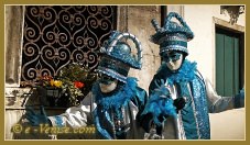Masques et costumes du Carnaval de Venise 2012 le jour du mardi gras