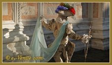 Masques et costumes du Carnaval de Venise 2012 le jour du mardi gras